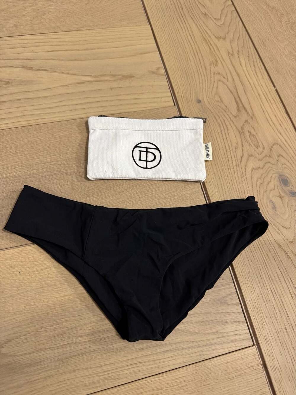 Boys + Arrows Black Bikini Bottoms Size S